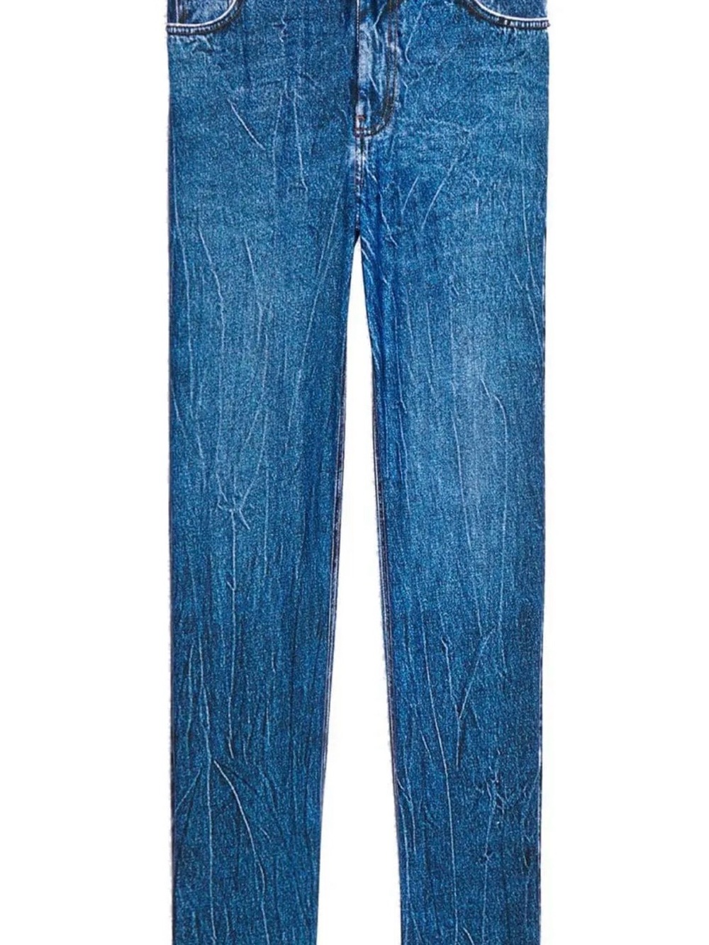 Balenciaga Trope-L'oeil Deni Leggings